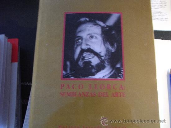 Libros de segunda mano: Paco Llorca: semblanzas del arte. - Foto 1