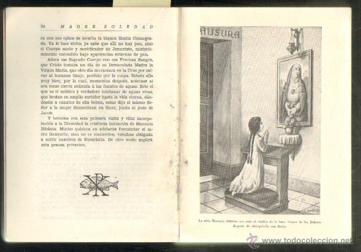 Libros de segunda mano: MADRE SOLEDAD  (A/ BI- 268) - Foto 3