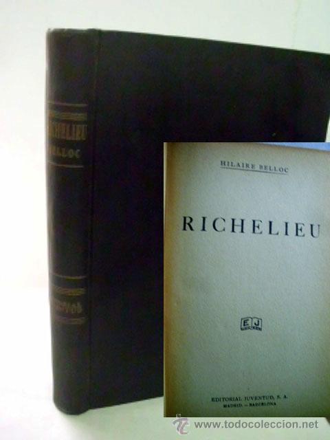 Libros de segunda mano: RICHELIEU. BELLOC, Hilaire. 1937 - Foto 1