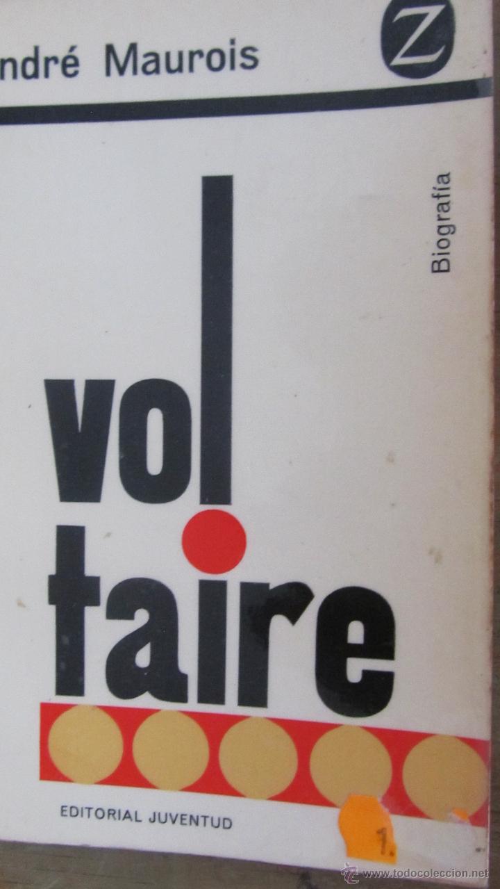 Libros de segunda mano: VOLTAIRE DE ANDR&Eacute; MAUROIS (JUVENTUD) - Foto 1