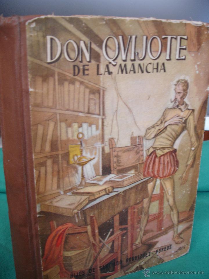 Libros de segunda mano: BONITO LIBRO DE DON QUIJOTE DE LA MANCHA DE 1957