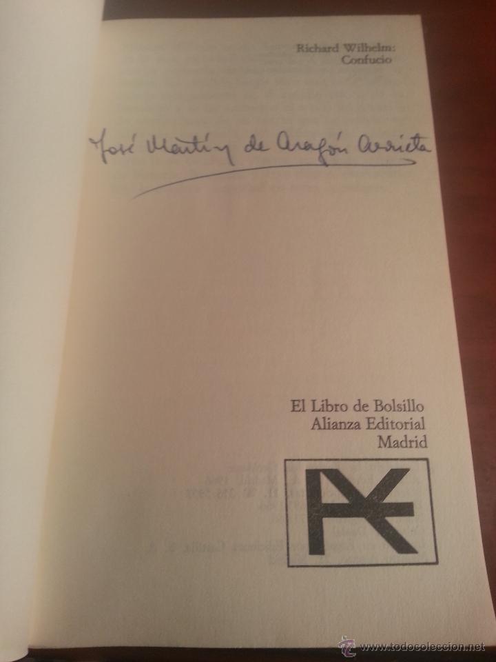 Libros de segunda mano: CONFUCIO - RICHARD WILHELM - 1966 - MADRID - Foto 3