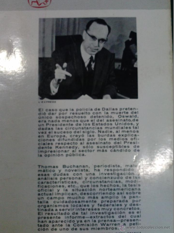 Libros de segunda mano: QUIEN MATO A KENNEDY   @@@ - Foto 2