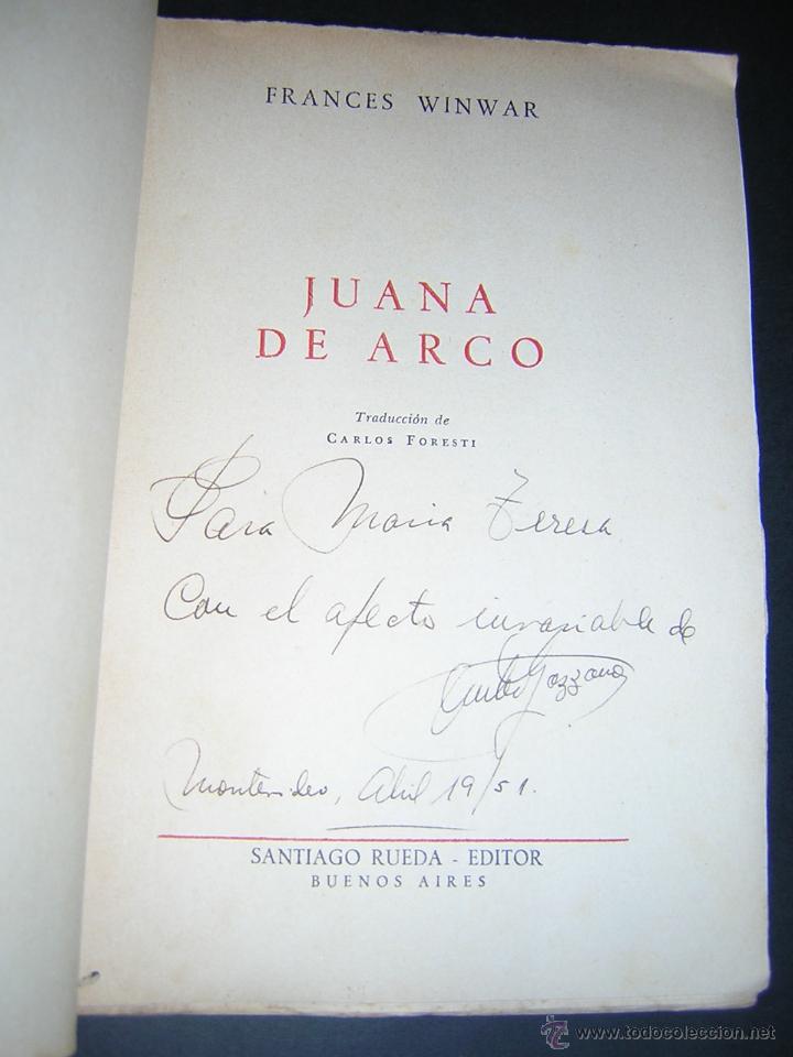 Libros de segunda mano: 1950 - FRANCES WINWAR - JUANA DE ARCO - Foto 2