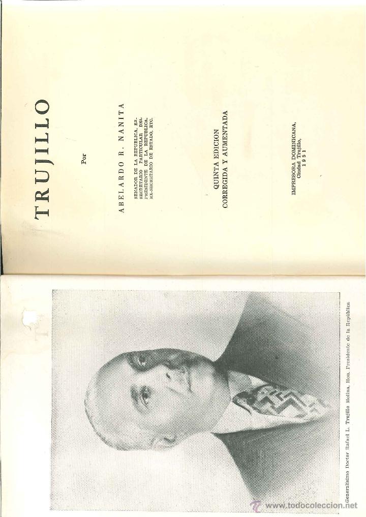 Libros de segunda mano: TRUJILLO. Abelardo R. Nanita - Foto 1