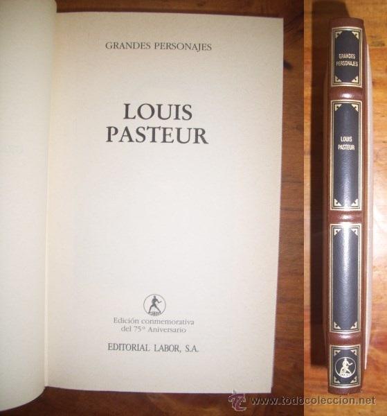 Libros de segunda mano: Louis PASTEUR. (Grandes Personajes) - Foto 1