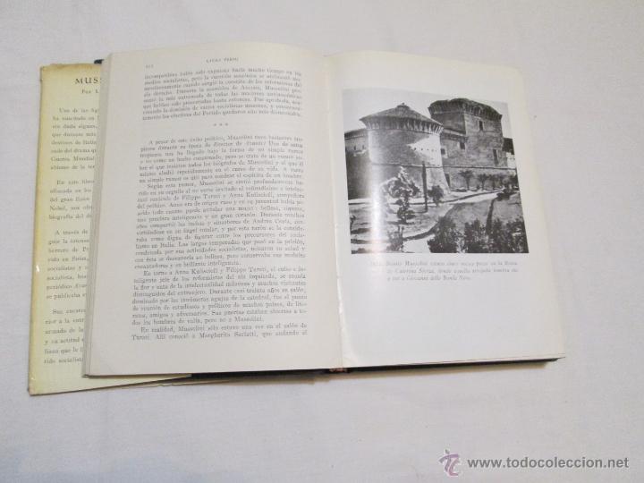 Libros de segunda mano: MUSSOLINI  - LAURA FERMI - 1962 - Foto 4