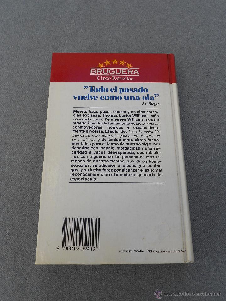 Libros de segunda mano: MEMORIAS - Foto 2