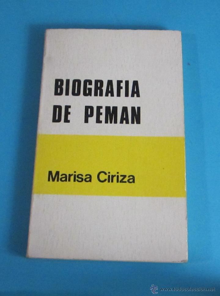 Libros de segunda mano: BIOGRAF&Iacute;A DE PEM&Aacute;N. MARISA CIRIZA - Foto 1