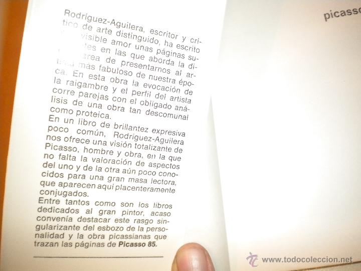 Libros de segunda mano: PICASSO 85 - LABOR 1968 - Foto 2