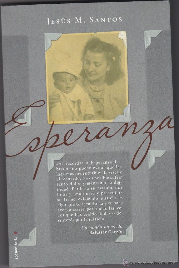 Libros de segunda mano: Esperanza  - Jes&uacute;s Mar&iacute;a Santos - Foto 1