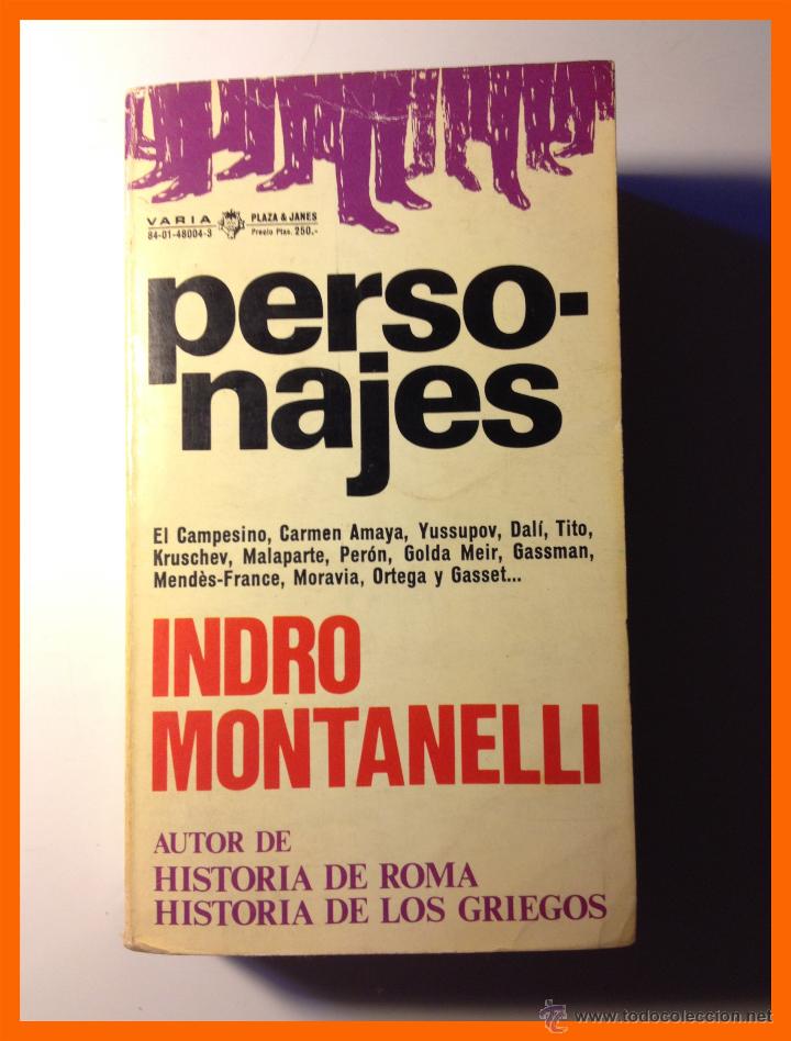 Libros de segunda mano: Personajes - Indro Montanelli - Foto 1