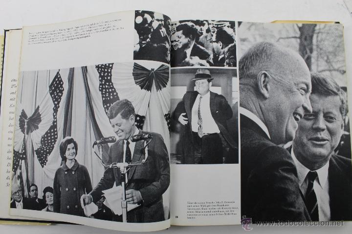 Libros de segunda mano: L- 213. JOHN FITZGERALD KENNEDY. 1917-1963. URS SCHWARZ. EN ALEMAN. VERLAG C.J. BUCHER. 1964 - Foto 5 - 47832846
