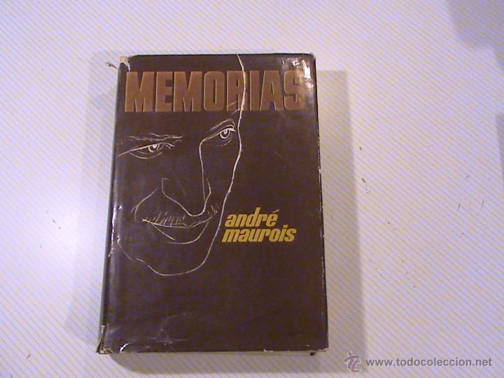 Libros de segunda mano: Memorias.Andr&eacute; Maurois. - Foto 1