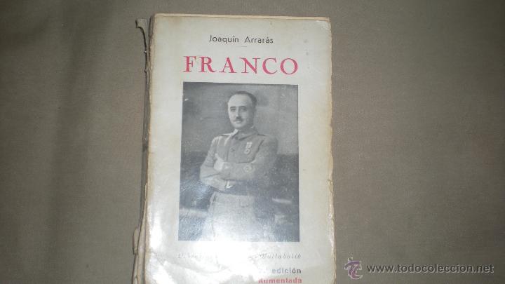 Libros de segunda mano: FRANCO . JOAQU&Iacute;N ARRAR&Aacute;S . - Foto 1