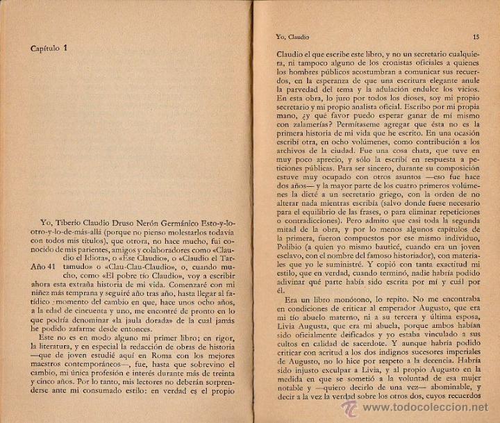 Libros de segunda mano: YO, CLAUDIO - ROBERT GRAVES. ALIANZA EDITORIAL, 1979 - Foto 2
