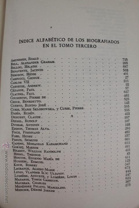 Libros de segunda mano: L-1186. FORJADORES DEL MUNDO CONTEMPORANEO. 4 TOMOS. FLORENTINO PEREZ. PLANETA 1959. - Foto 16 - 49687157