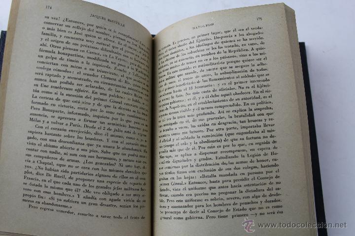 Libros de segunda mano: L- 1789. NAPOLEON. JAQUES BAINVILLE. 1942. - Foto 5 - 49870641