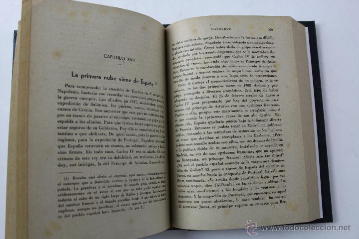 Libros de segunda mano: L- 1789. NAPOLEON. JAQUES BAINVILLE. 1942. - Foto 6 - 49870641