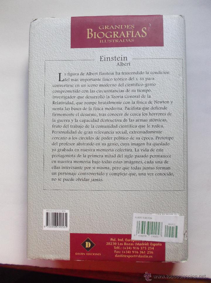 Libros de segunda mano: GRANDES BIOGRAFIAS ILUSTRADAS - EINSTEIN, ALBERT - Foto 5