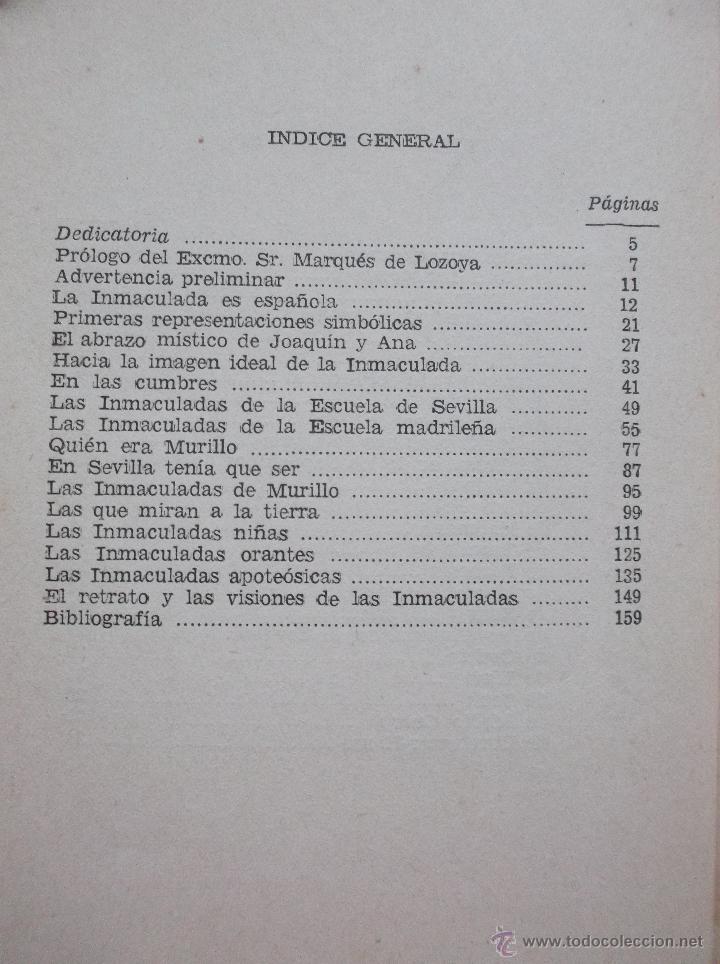 Libros de segunda mano: LAS INMACULADAS DE MURILLO - I. ELIZALDE - Foto 3