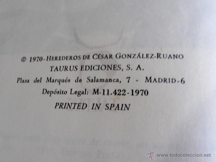 Libros de segunda mano: CESAR GONZALEZ RUANO, DIARIO INTIMO - Foto 2