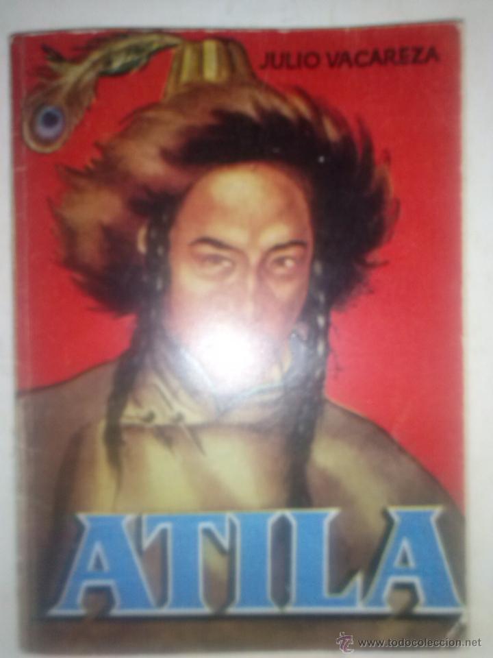 Libros de segunda mano: ENCICLOPEDIA PULGA-N&ordm;143-ATILA-JULIO VACAREZA-BUEN ESTADO-RARO Y APASIONANTE-4575