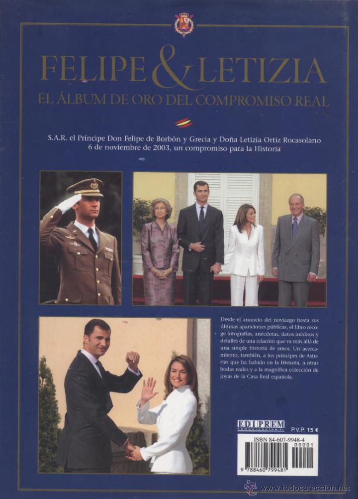 Libros de segunda mano: FELIPE & LETIZIA-EL COMPROMISO REAL - Foto 2