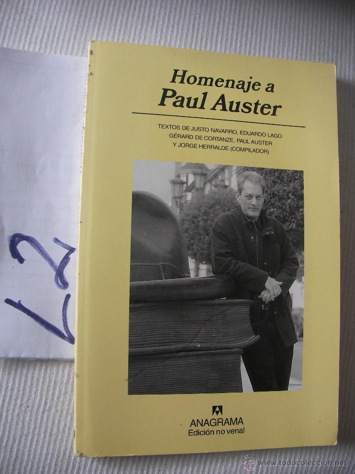 Libros de segunda mano: HOMENAJE A PAUL AUSTER - Foto 1