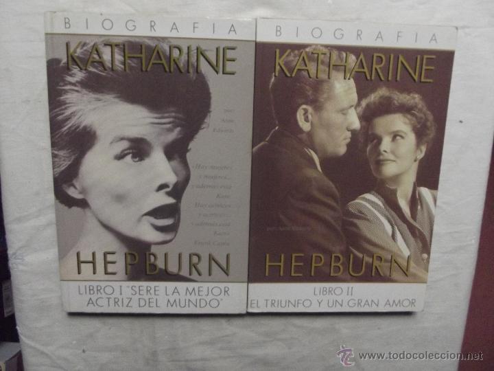 Libros de segunda mano: KATHARINE HEPBURN 2 TOMOS - Foto 1