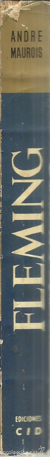 Libros de segunda mano: FLEMING. ANDR&Eacute; MAUROIS. EDICIONES CID. MADRID. 1961 - Foto 3