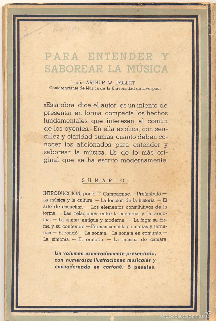 Libros de segunda mano: Stendhal: Vida de Mozart. Ediciones Ave, 1941. - Foto 2