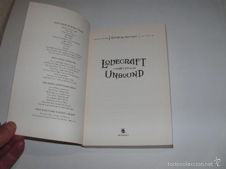 Libros de segunda mano: HOWARD PHILLIPS LOVECRAFT - UNBOUND - - Foto 2