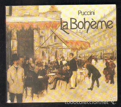 Libros de segunda mano: PUCCINI: LA BOHEME.      A-MU-659