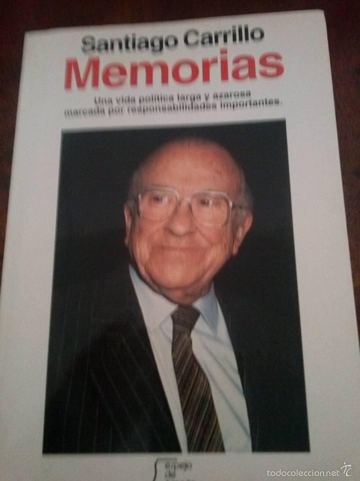 Libros de segunda mano: Santiago Carrillo. Memorias. - Foto 1