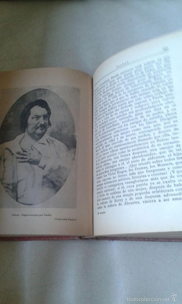 Libros de segunda mano: LIBRO SOBRE LA VIDA DE BALZAC CON ILUSTRACIONES - Foto 3