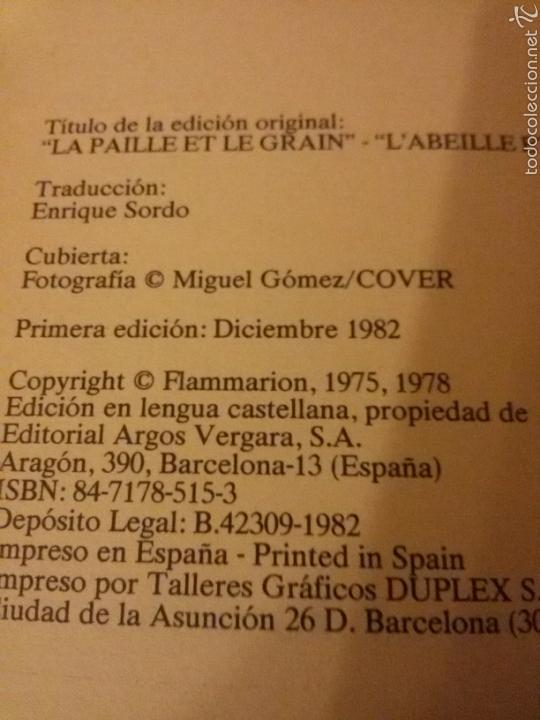 Libros de segunda mano: FRAN&Ccedil;OIS MITTERRAND / Argos Vergara / 1982 - Foto 2