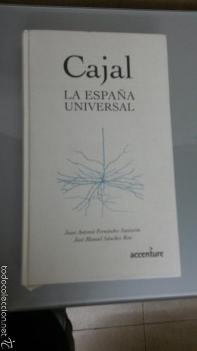 Libros de segunda mano: CAJAL LA ESPA&Ntilde;A UNIVERSAL ACCENTURE 2010 - Foto 1
