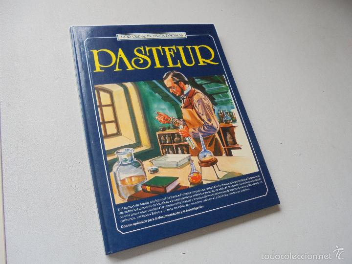 Libros de segunda mano: POR QU&Eacute; SE HICIERON FAMOSOS- PASTEUR- GIORGIO VESCARELLI-1983-EDAF