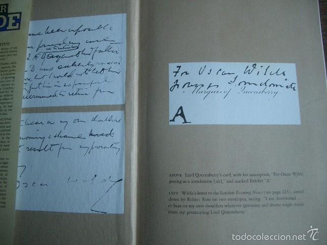 Libros de segunda mano: Oscar Wilde a biography H. Montgomery Hyde, 409pp. 16x24cm - Foto 4
