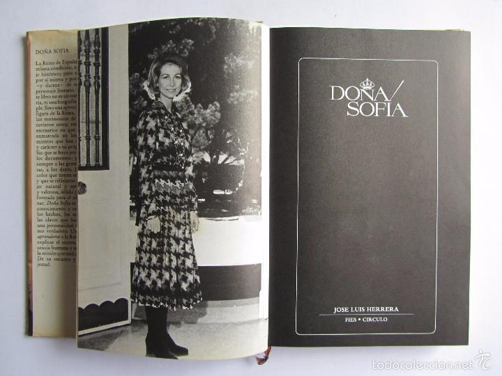 Libros de segunda mano: DO&Ntilde;A SOF&Iacute;A. Jose Luis Herrera. - Foto 2
