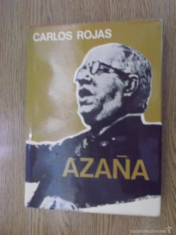Libros de segunda mano: AZA&Ntilde;A - CARLOS ROJAS. - Foto 1