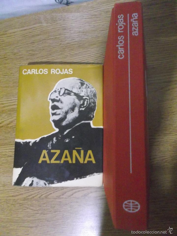 Libros de segunda mano: AZA&Ntilde;A - CARLOS ROJAS. - Foto 2