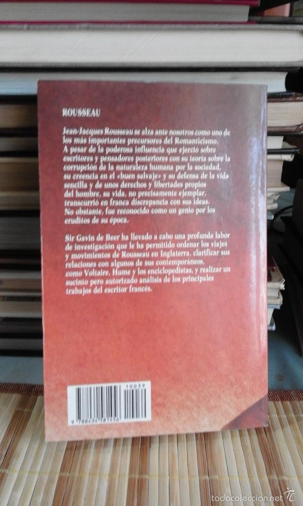 Libros de segunda mano: Rousseau - Sir Gavin de Beer - Foto 2
