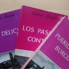 Libros de segunda mano: CORPUS BARGA: LOS PASOS CONTADOS. TOMOS I, II Y IV, (EDHASA, 1963, 65 Y 67). Lote 59969327