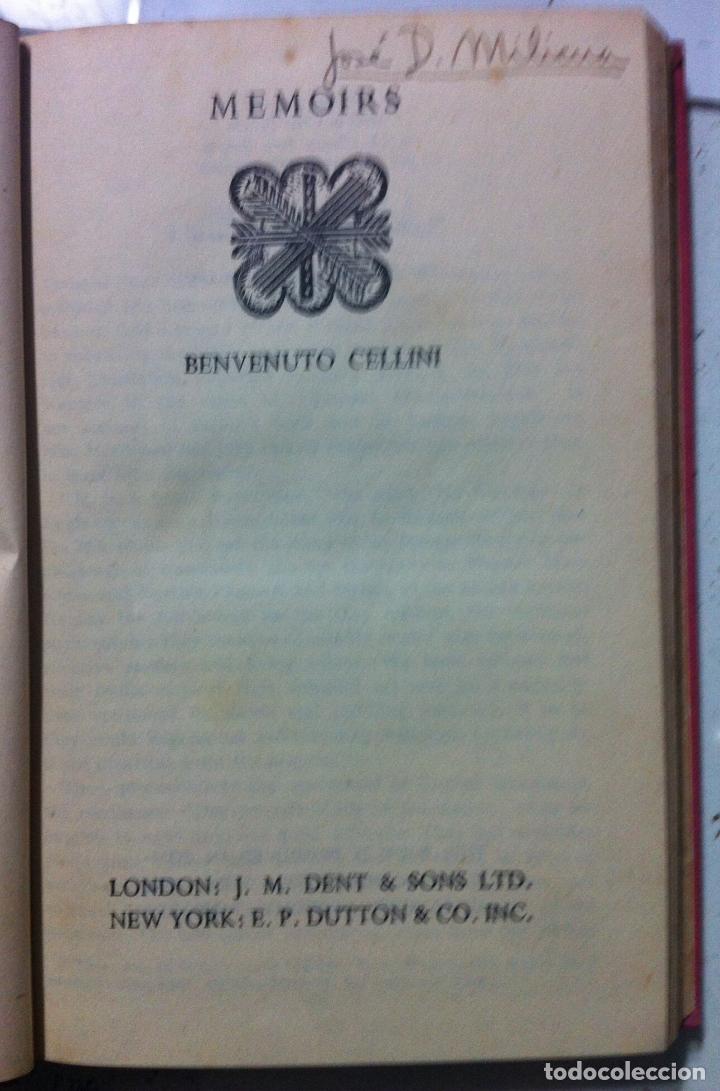 Libros de segunda mano: Benvenuto Cellini. Biography. 1942 - Foto 2
