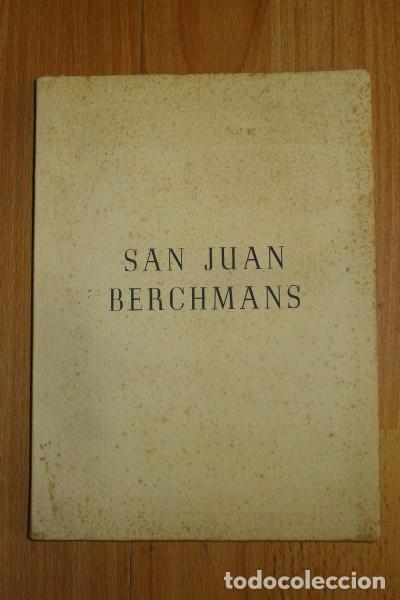 Libros de segunda mano: SCHOETERS, C. Vida de San Juan Berchmans - Foto 1