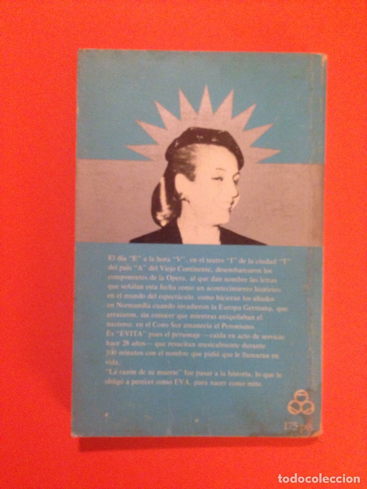 Libros de segunda mano: Libro &rdquo; EVITA &rdquo;  Texto Interno de la Opera y documentos biograficos,- - Foto 2