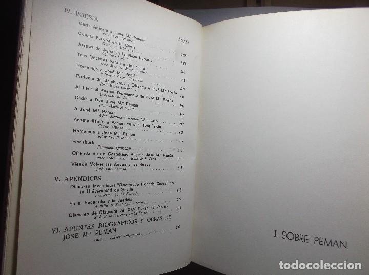 Libros de segunda mano: EN TORNO A PEMAN - 1974. - Foto 5