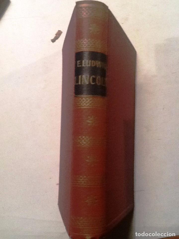 Libros de segunda mano: LINCOLN 1952 EMIL LUDWIG - Foto 1